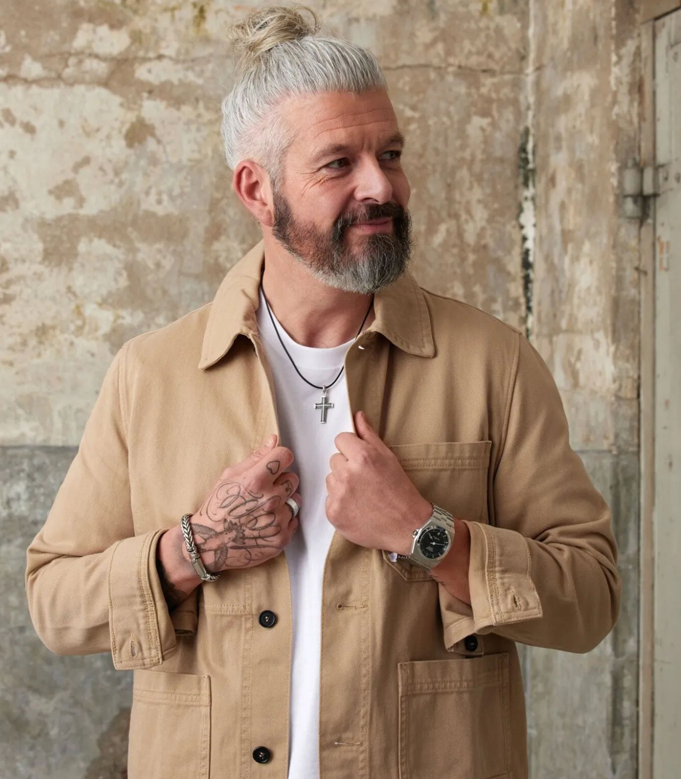 Ring Staal - zilverkleurig