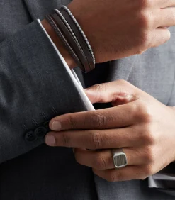 Ring Staal - zilverkleurig