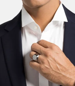 Ring voor mannen, roestvrij staal