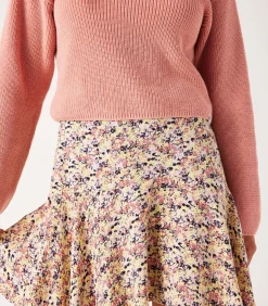 Rok met bloemenpatroon