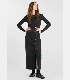 Rok recht van jeans RAPHI