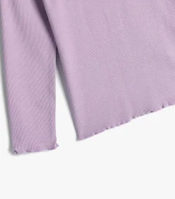 Ronde kraag Lange mouw T-shirt