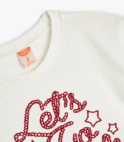 Ronde kraag Lange mouw T-shirt