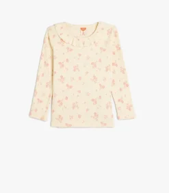 Ronde kraag Lange mouw T-shirt