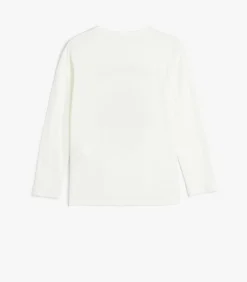 Ronde kraag Lange mouw T-shirt