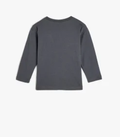 Ronde kraag Lange mouw T-shirt