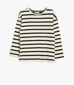 Ronde kraag Lange mouw T-shirt