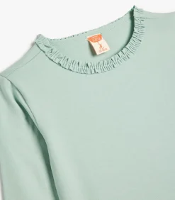 Ronde kraag Lange mouw T-shirt