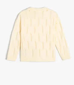 Ronde kraag Mobiel Sweater