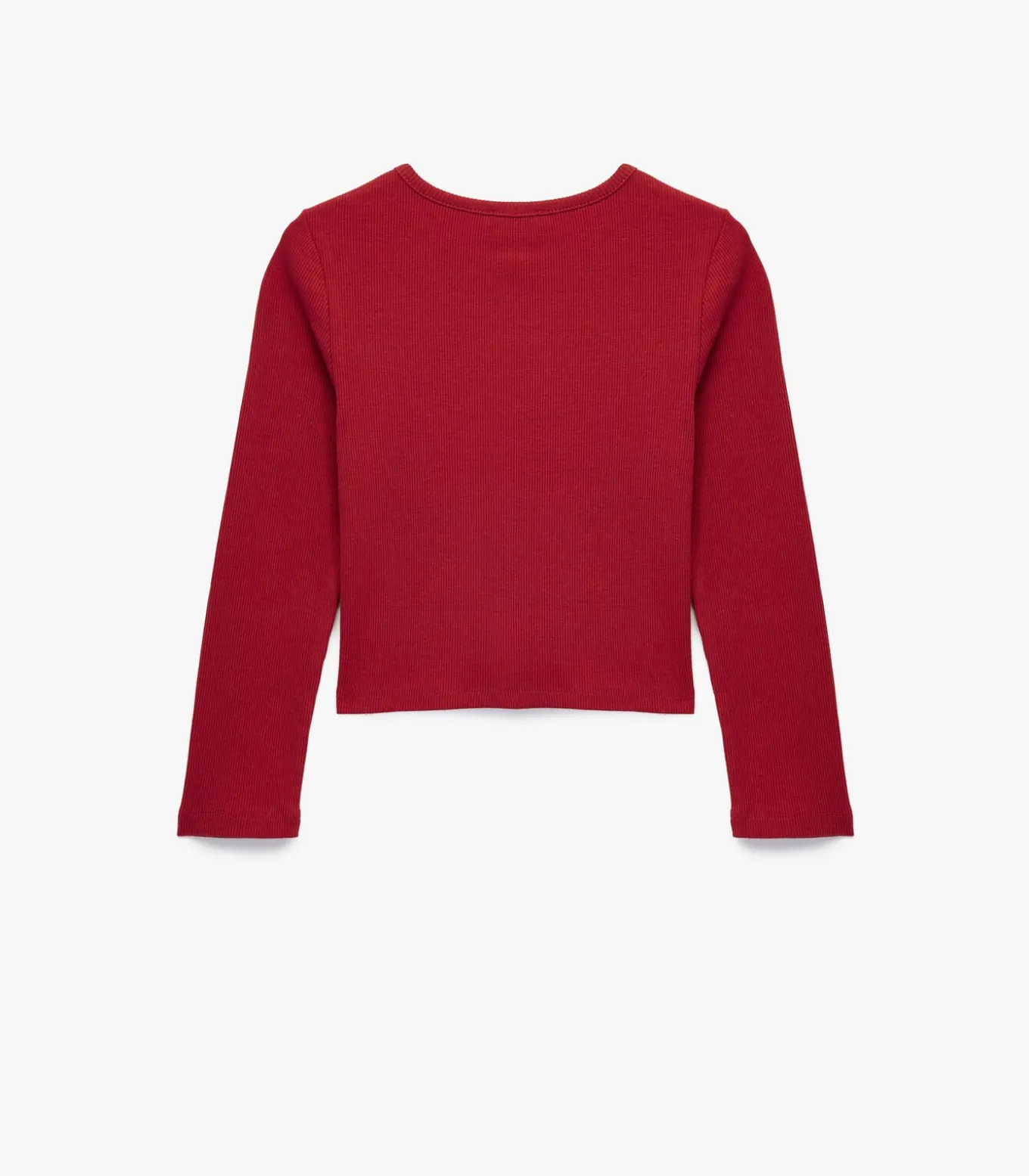Rood Kinder T-shirt Langemouwen