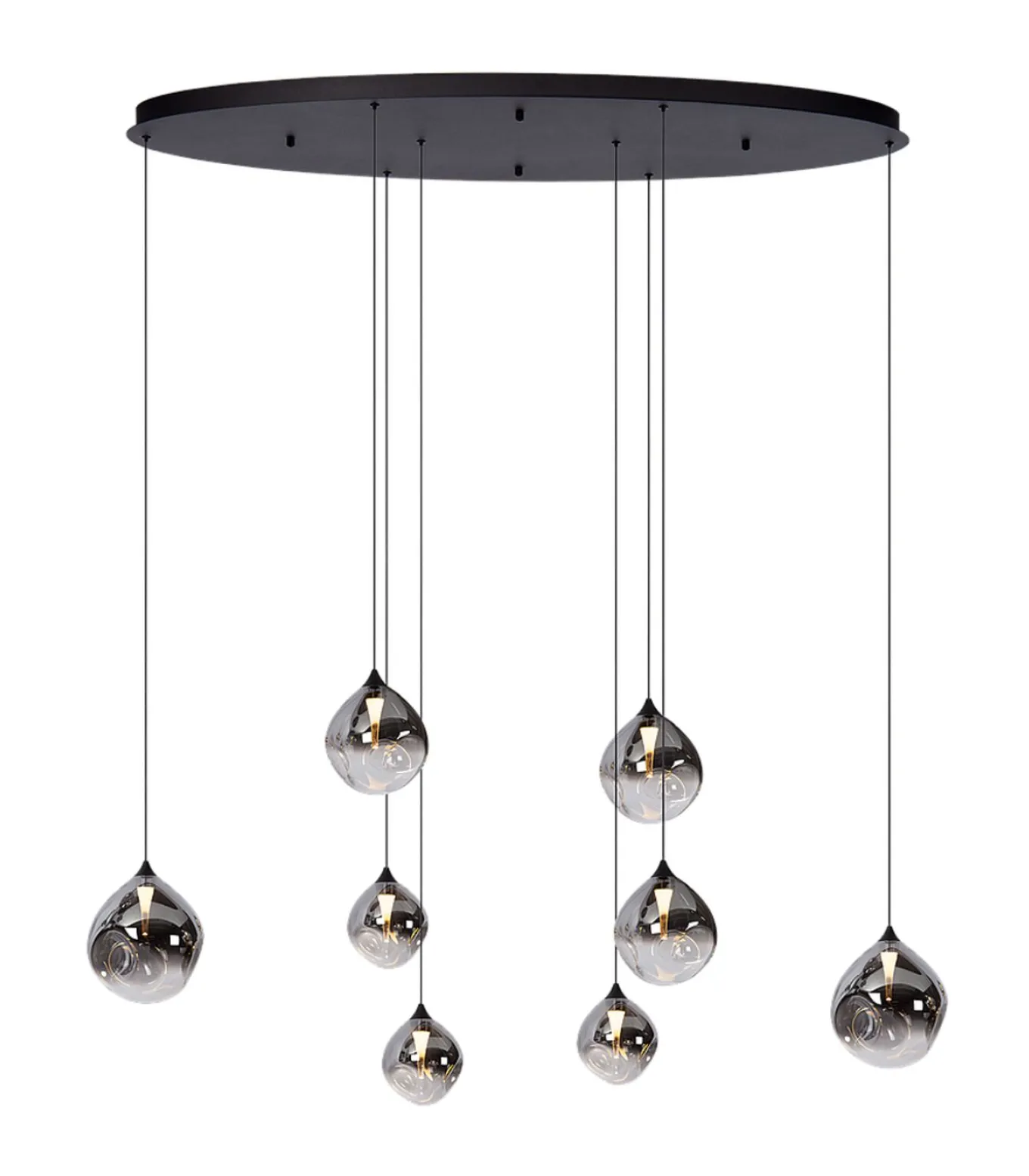 Rosado 8 - Hanglamp - Zwart