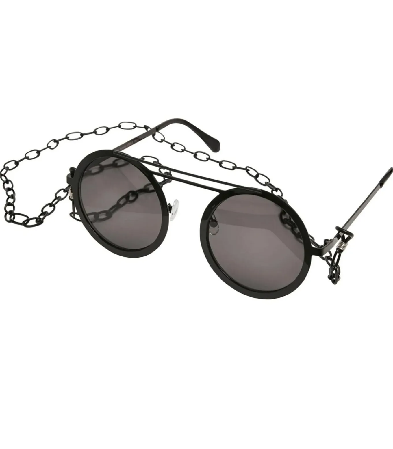 ROUND - Zonnebril - Zwart