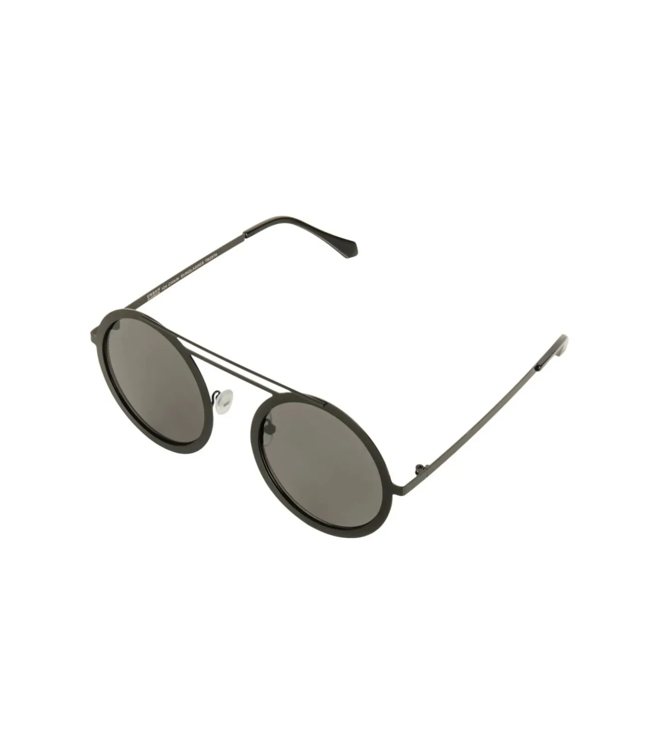 ROUND - Zonnebril - Zwart