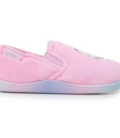 Roze eenhoornpantoffels voor kinderen