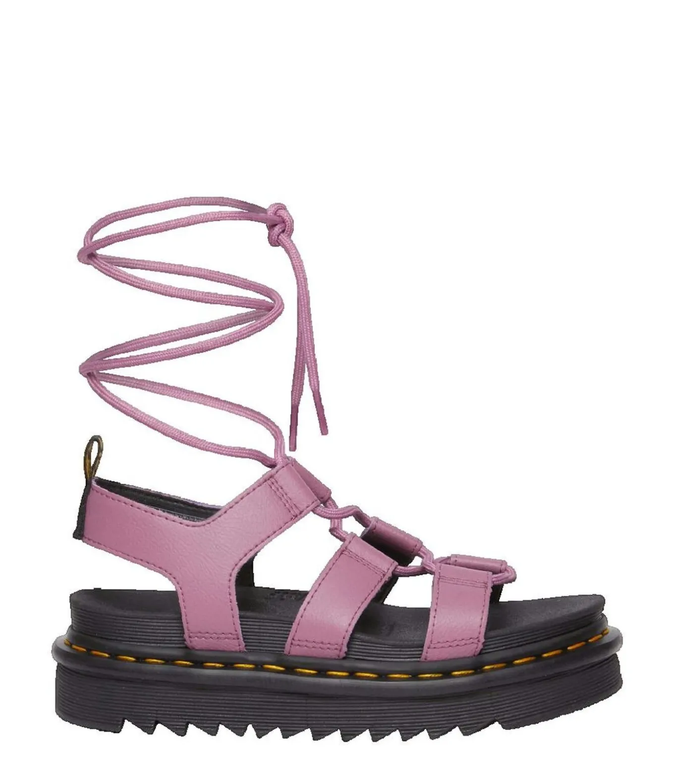 Sandalen Dr. Martens Nartilla zwart met verstelbare veters