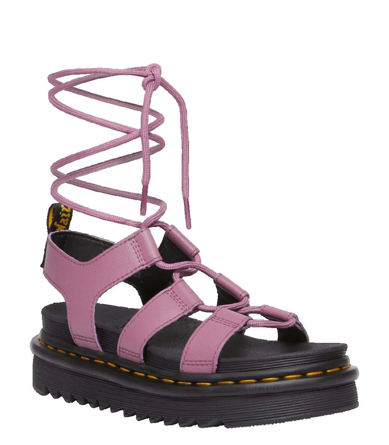 Sandalen Dr. Martens Nartilla zwart met verstelbare veters