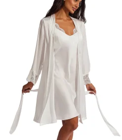 Satijnen negligé Matilda bruiloft