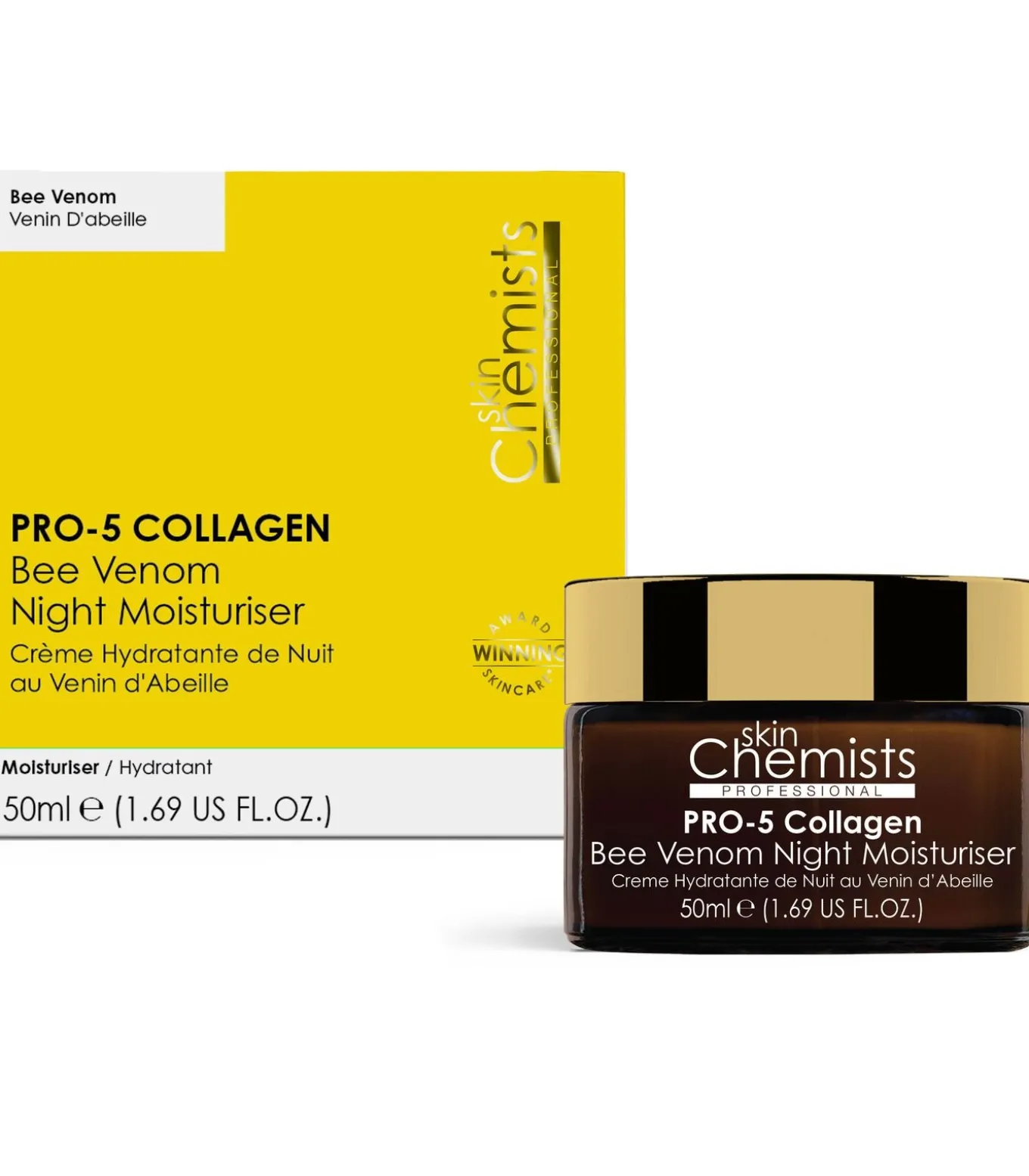 SC Pro-5 Collagen Bee Venom Nachtcrème 50ml