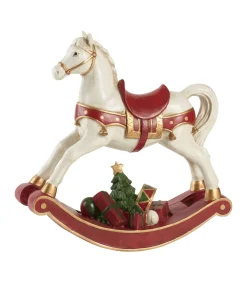 Schommelpaard XL Winter Collage Accessoires