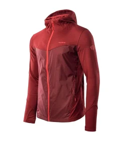 SCONE - Hoodie Met Volledige Ritssluiting - Donkerrood