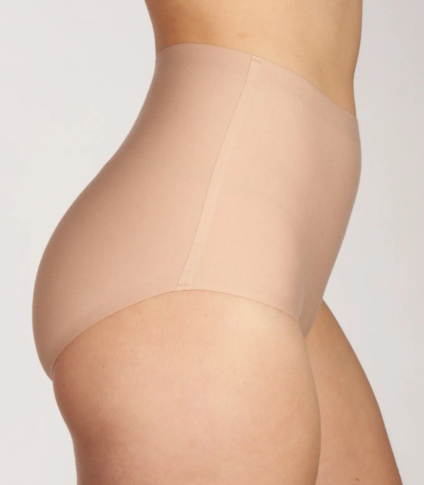 Secrets High Waist slip Katoen - 32047 - Hoge naadloze taille slip - Onderbroek biologisch katoen