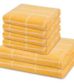 Sensual Skin Karo - 6-delige handdoeken set