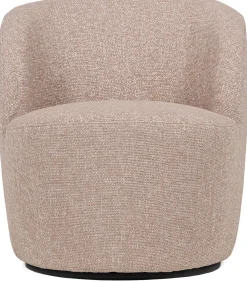 Serra Draaifauteuil - Melange Stof - Naturel - 68x70x77