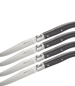 Set steakmessen BASCO, 4 stuks in hoogwaardige dennenhouten box