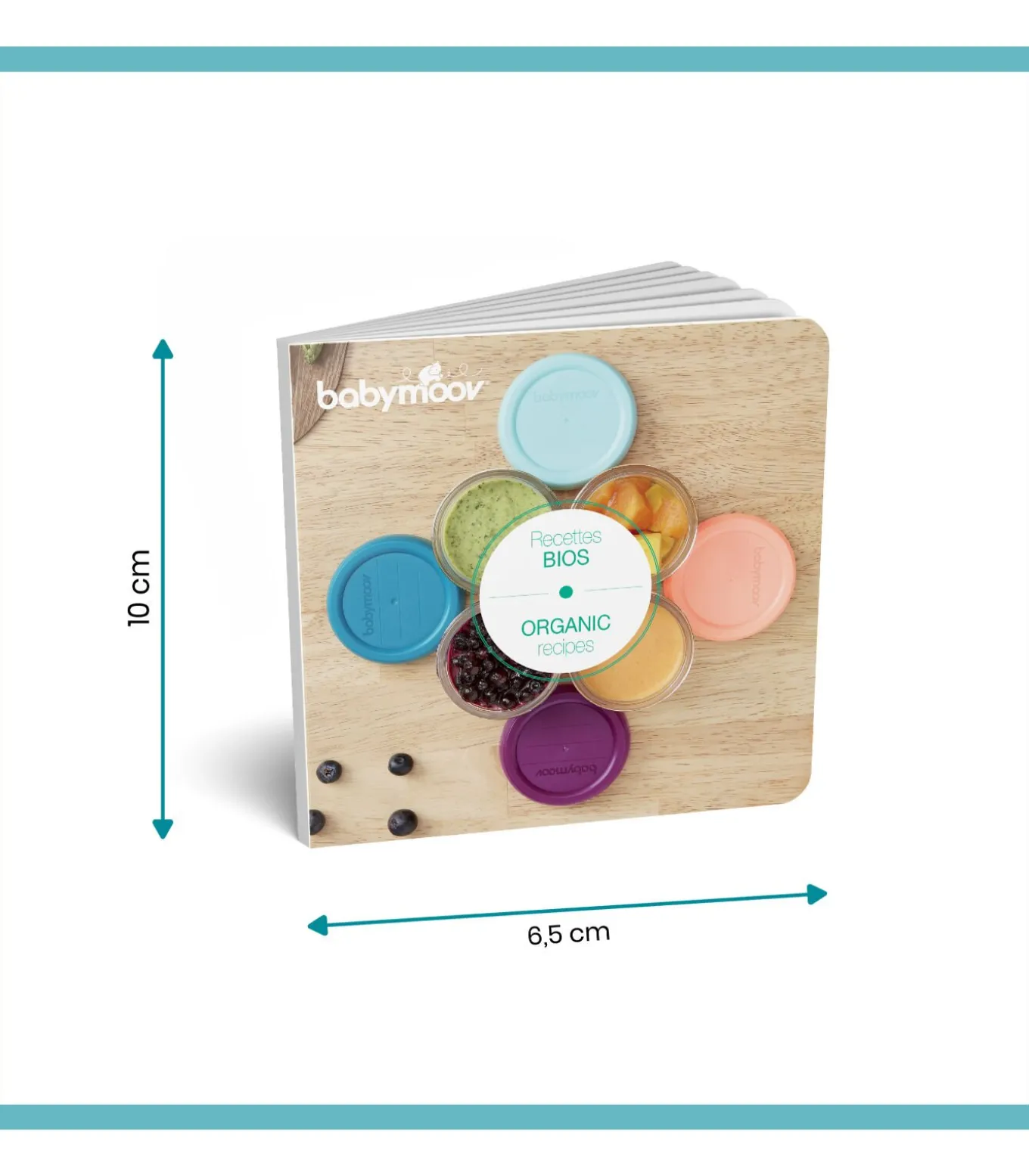 Set van 4 glazen Potjes met Deksel