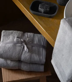 Set van 6 Premium Handdoeken SILVER MIST (2-33x50cm, 2-50x100cm, 2-100x150cm)