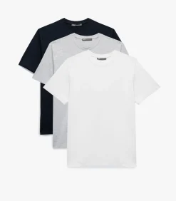 Set van 3 T-shirts Regular Fit Korte Mouwen