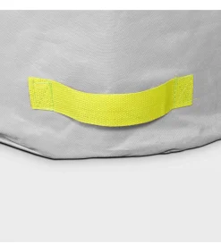 Set van 3 tuinafvalzakken 160l grijs polyester