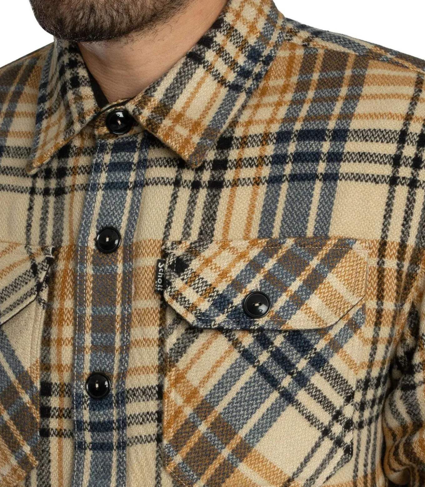 Shcarl4 Geruit Overshirt