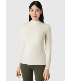 Shirt Met Lange Mouwen “JUUNO Longsleeve Rib Lettuce Hem”