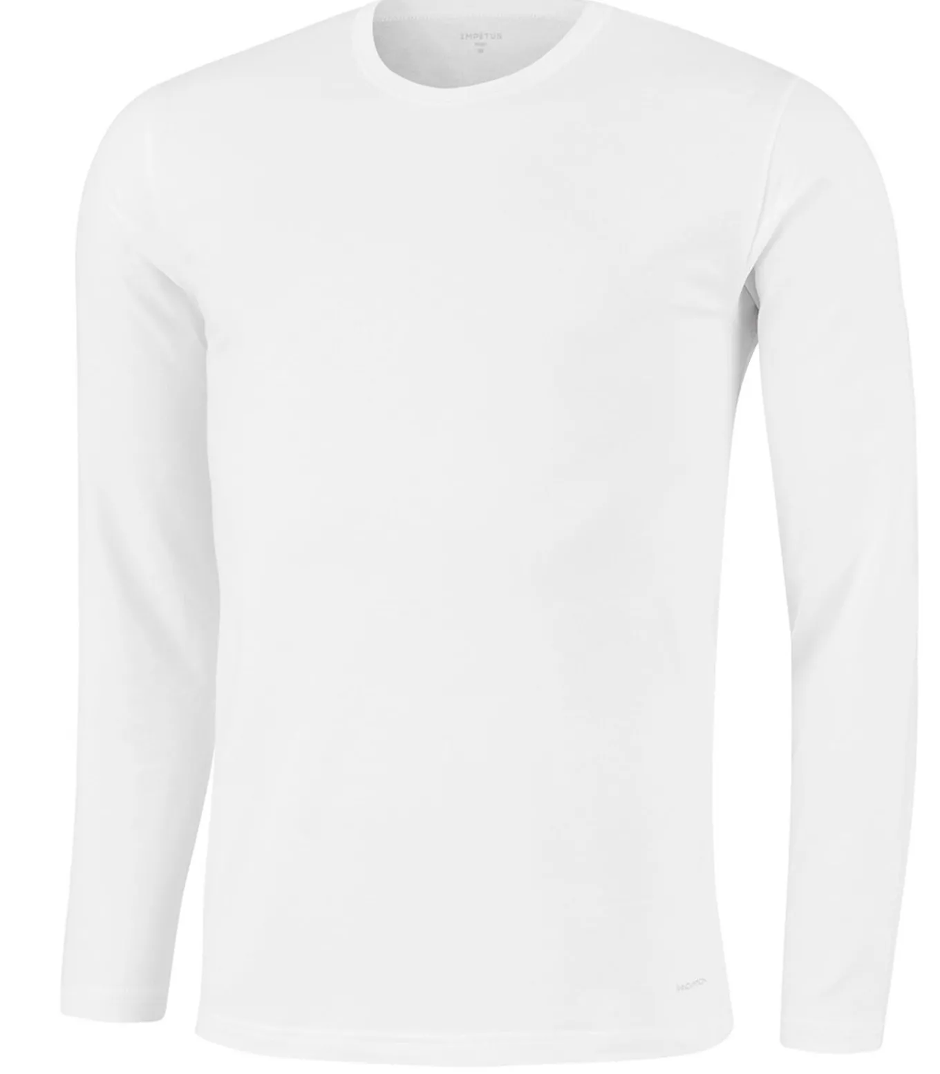 Shirt met ronde hals en lange mouw, innovatieve temperatuurregeling