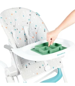 Siliconen antislip verdeeld bord