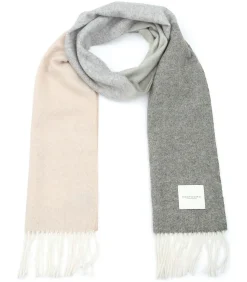 Sjaal Lamswol Groen Beige