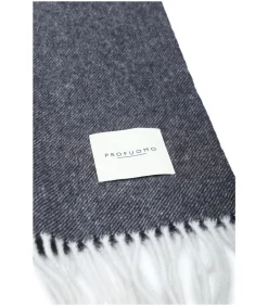 Sjaal Lamswol Navy Blauw