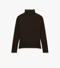 Slanke Pasvorm Coltrui Lange Mouwen met Kralen