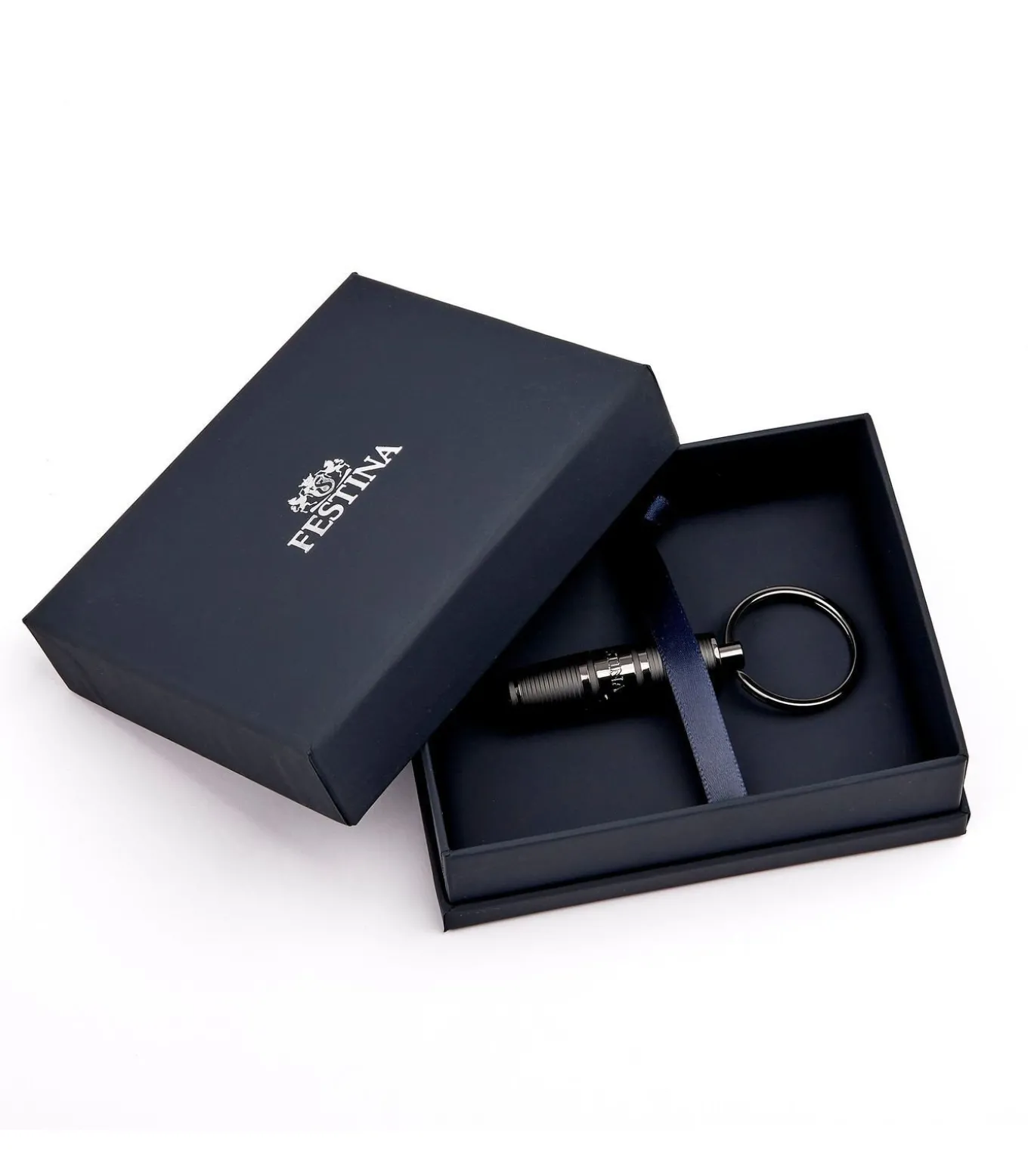 Sleutelhanger Bold Stripe Black