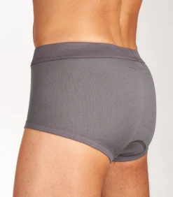 slip 2 pack 1-1 rib box grey