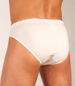 slip atletic cotton mini white