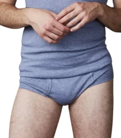 slip basic cotton 1-1 rib jeans