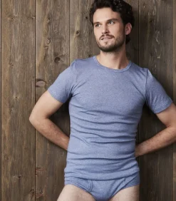 slip basic cotton 1-1 rib jeans