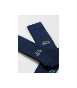 sokken casual met borduring Racefiets