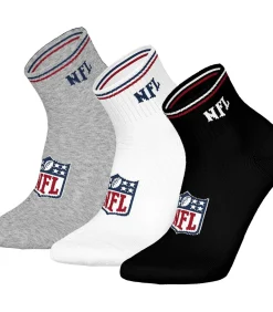 Sokken NFL SHIELD 3Pack Quarter Socks Set van 3
