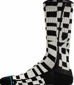 Sokken Wave Check Crew Set van 1