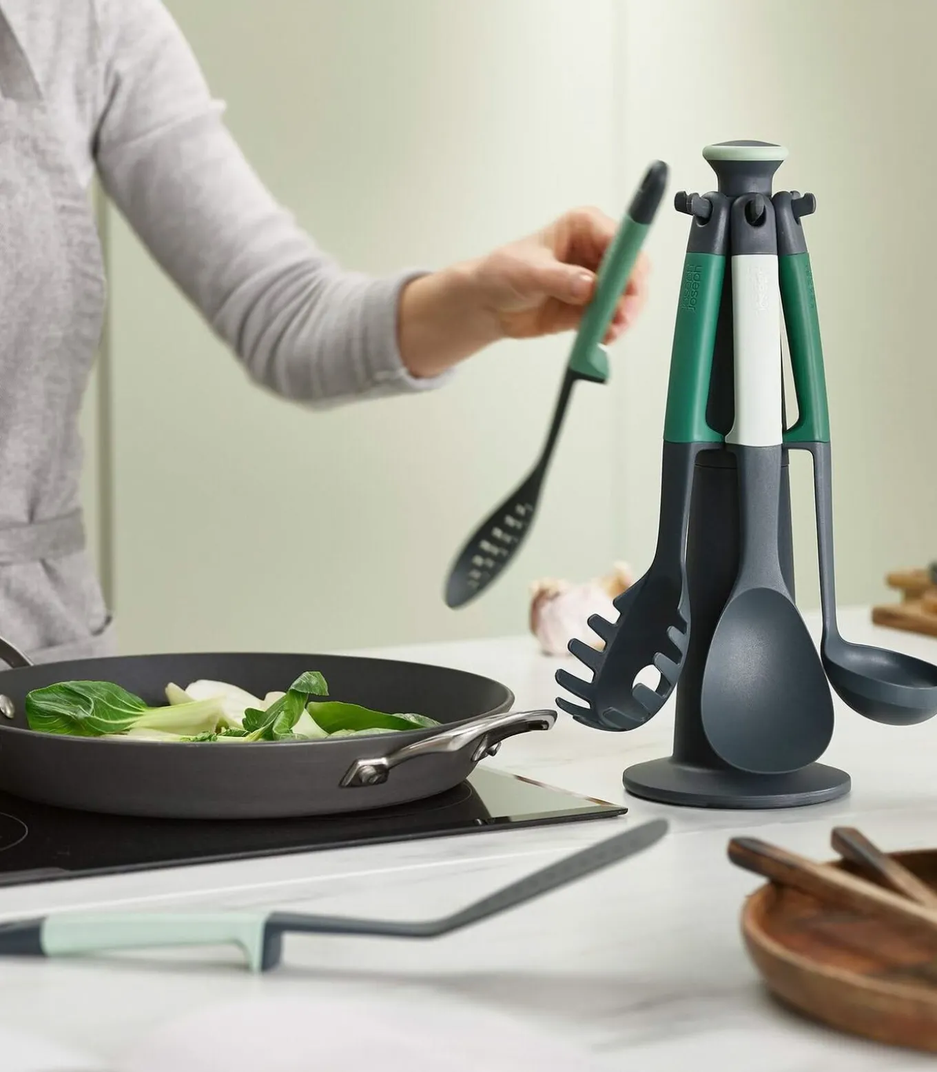 Spatelset Carrousel met 6 spatels - Elevate - Sage