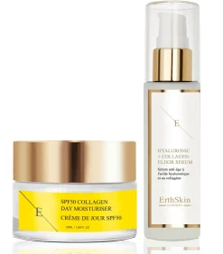 SPF COLLAGEEN DAGCRÈME +Hyaluronzuur & Collageen Serum -
