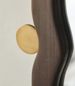 Spiegel in mindihout 105x65 cm Agate